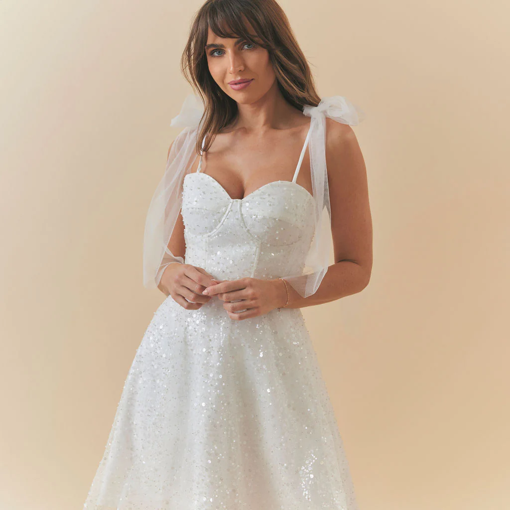 Bobbi Embellished Corset Mini Dress - Image 5