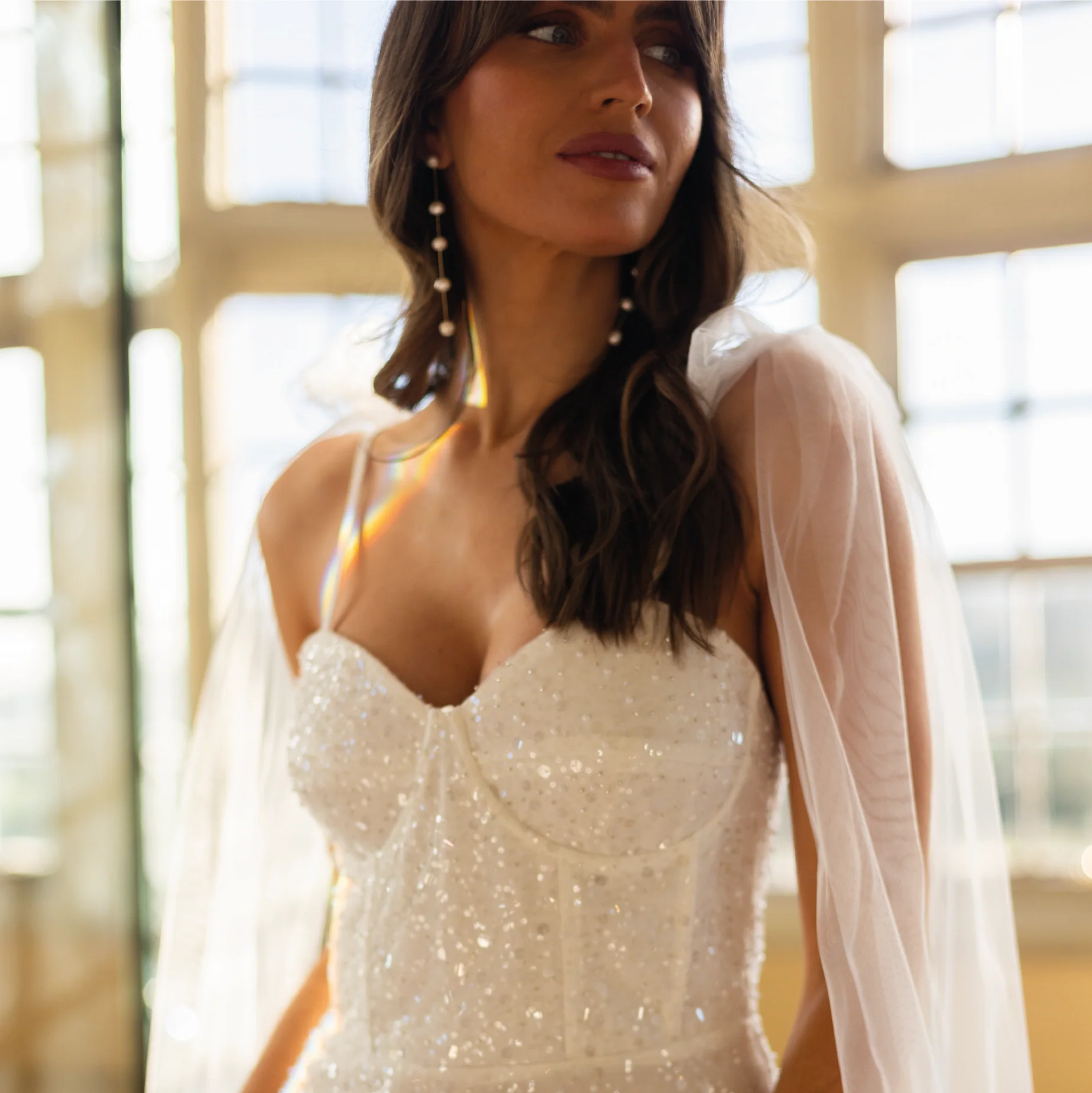 Bobbi Embellished Corset Mini Dress - Image 7
